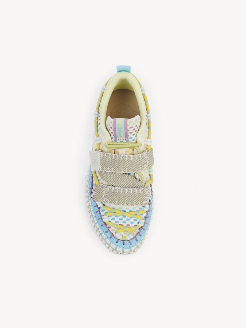 Chloe Nama Slip-on Sneakers Blau | CHE-SR14192