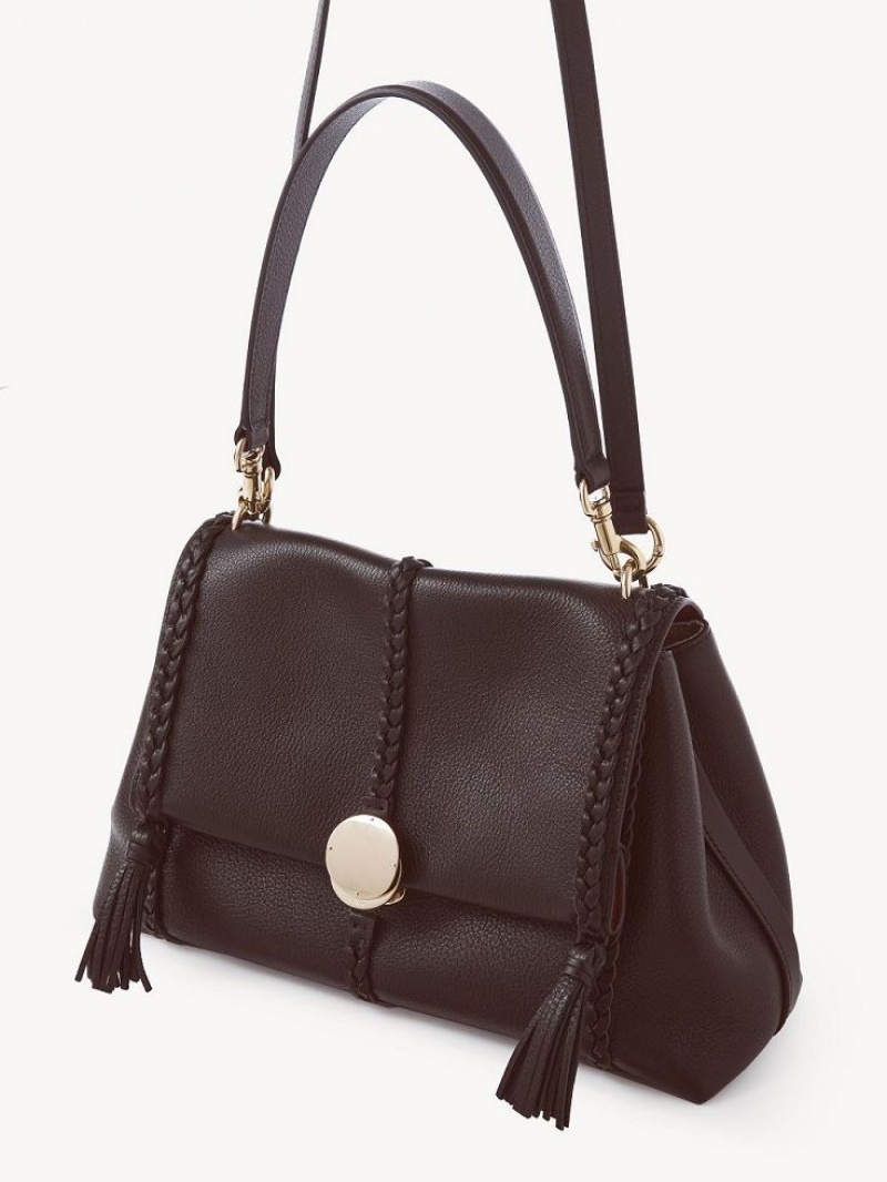 Chloe Penelope Medium Soft Schultertaschen Tiefes | CHE-SR13445