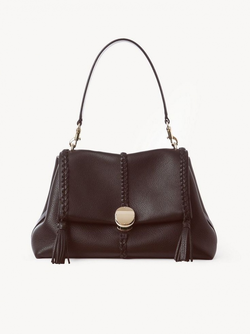 Chloe Penelope Medium Soft Schultertaschen Tiefes | CHE-SR13445