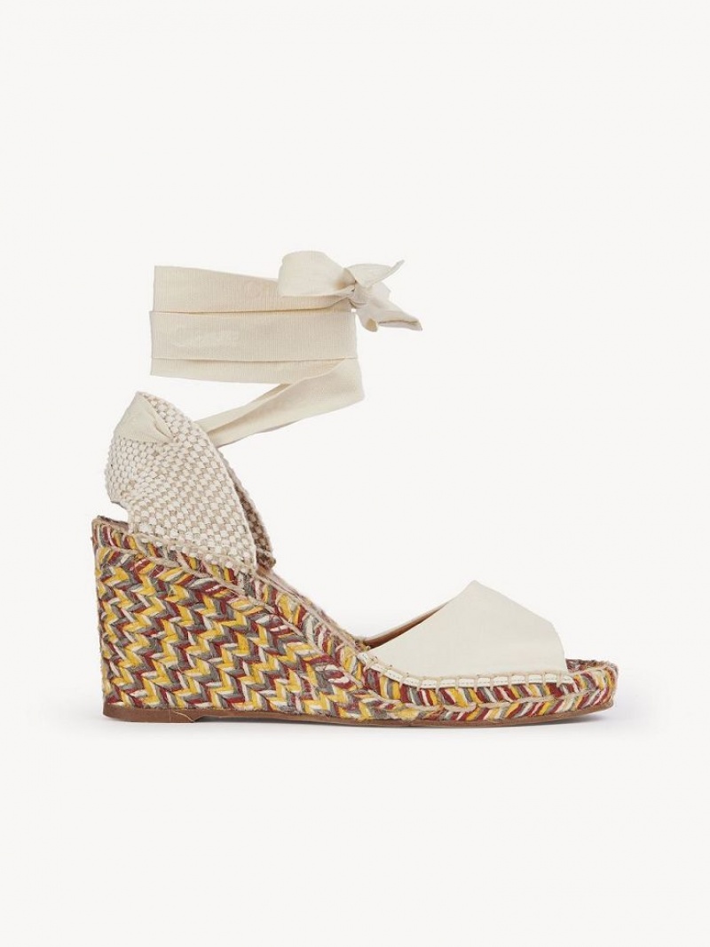 Chloe Piia Espadrilles Weiß | CHE-SR14149