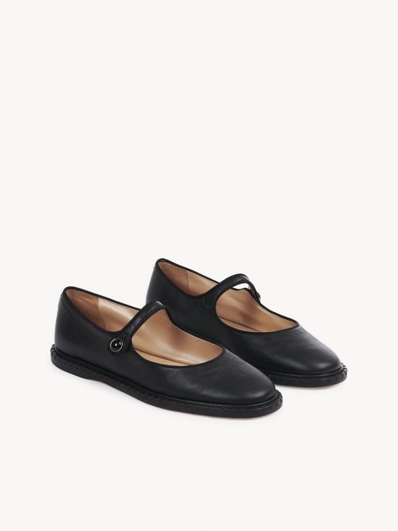 Chloe Rubie Ballet Flat Schwarz | CHE-SR14260