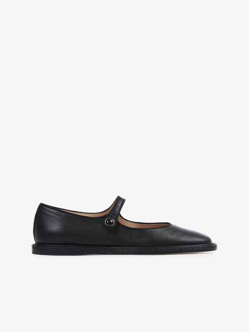 Chloe Rubie Ballet Flat Schwarz | CHE-SR14260