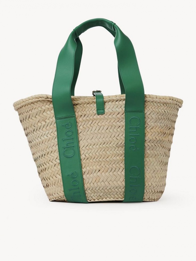 Chloe Sense Medium Baskets Grün | CHE-SR13641