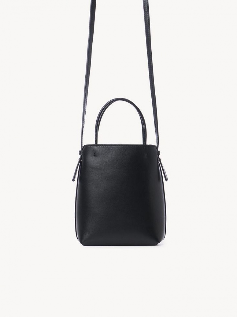 Chloe Sense Micro Crossbody Taschen Schwarz | CHE-SR13582