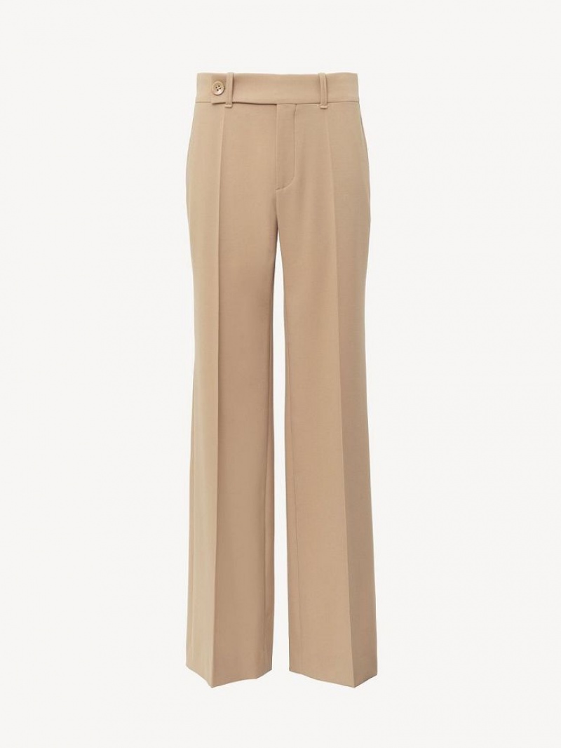 Chloe Signature Gerade Hose Braun | CHE-SR13998