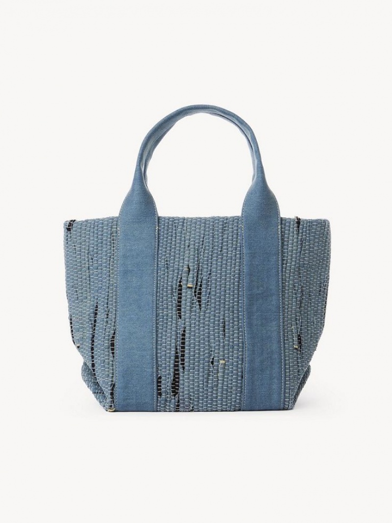 Chloe Small Laetizia Tragetaschen Blau | CHE-SR14709