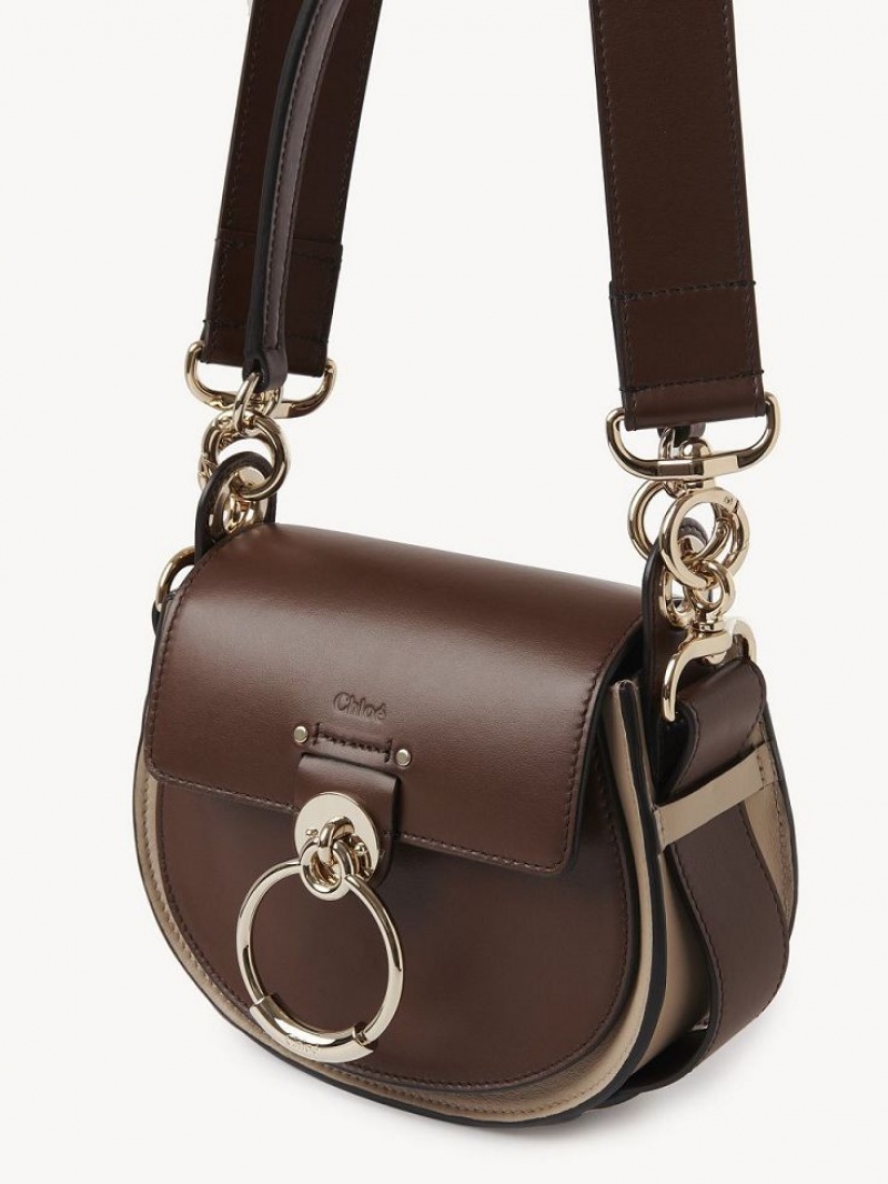 Chloe Small Tess Crossbody Taschen Braun | CHE-SR13574