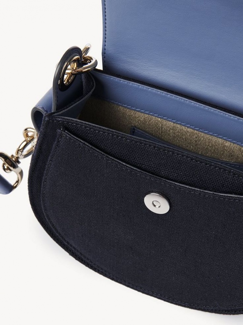 Chloe Small Tess Crossbody Taschen Mehrfarbig Blau | CHE-SR13526