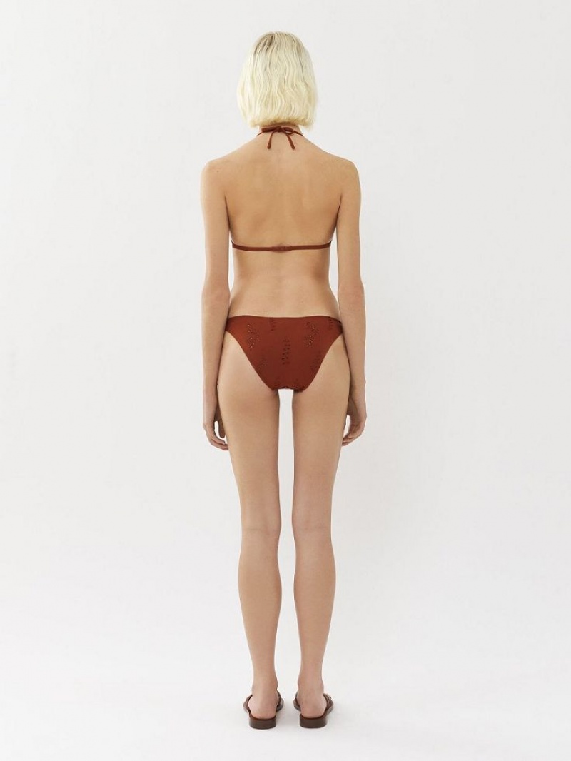 Chloe X Eres Peru Bikini Bottom Strandkleidung Rot | CHE-SR14129