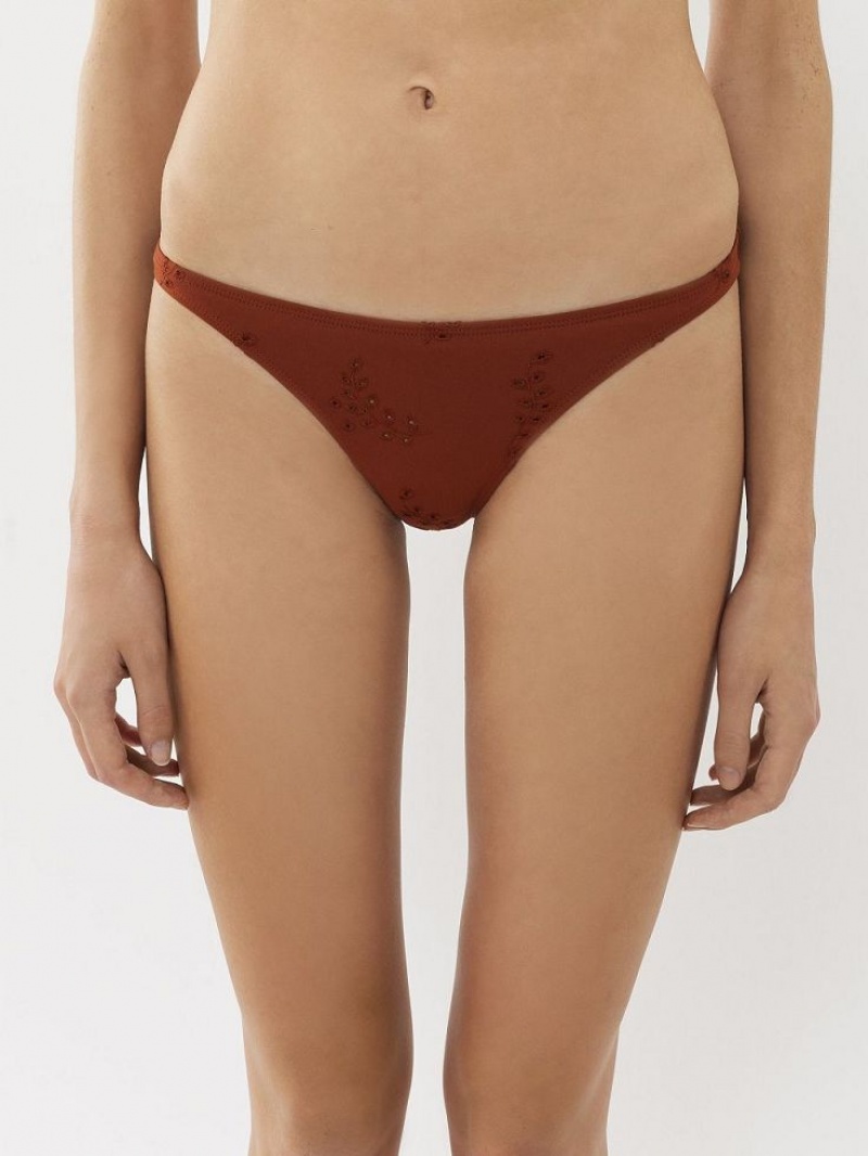 Chloe X Eres Peru Bikini Bottom Strandkleidung Rot | CHE-SR14129