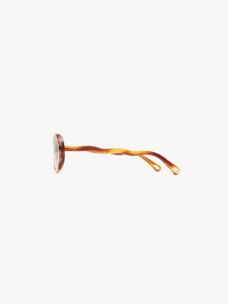 Chloe Zelie Sonnenbrille Hell | CHE-SR14554